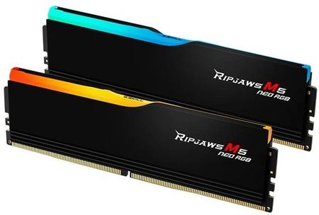 (未開封) G.SKILL RIPJAWS M5 DDR5 メモリー 64GB G.Skill Pc Ddr5 64Gb 2X32Gb Ripjaws M5 Neo Rgb Amd 6000Mhz
