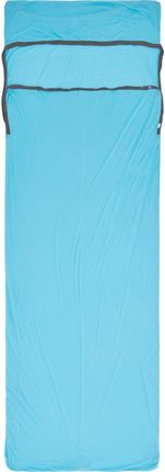 Sea To Summit Wkładka Breeze Sleeping Bag Liner Rectangular One Size Niebieski