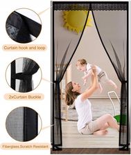 Zdjęcie Extsud Moskitiera Zasłona Przeciw Komarom Magnetyczne Zam 100x220 - Jordanów