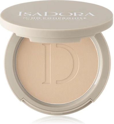 Isadora The No Compromise Matte Longwear Powder Puder W Kompakcie Matujące Odcień 65 Neutral Beige 8g