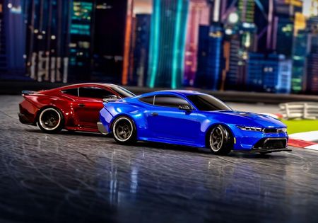 Traxxas Model Zdalnie Sterowany Ford Mustang 1 10 4-Tec Drift Rwd Żyroskop - zdjęcie 4