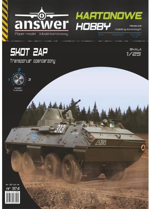 Orlik Answer 574 Transporter Opancerzony Skot 2Ap 1:25