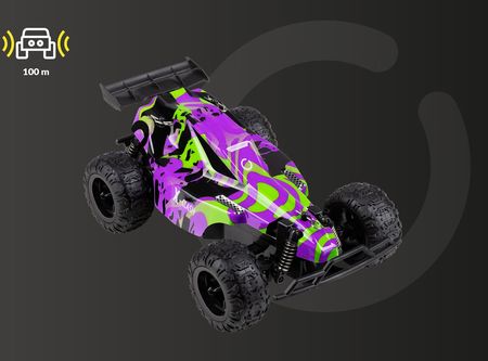 Overmax Szybki Samochód Rc Zdalnie Sterowany Pilot Auto X-Clash 25 Km H 2X Obudowa - zdjęcie 6