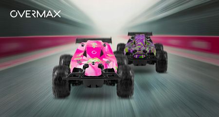 Overmax Szybki Samochód Rc Zdalnie Sterowany Pilot Auto X-Clash 25 Km H 2X Obudowa - zdjęcie 4