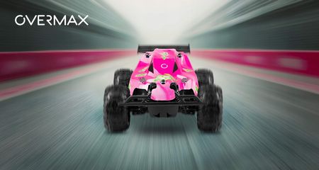 Overmax Szybki Samochód Rc Zdalnie Sterowany Pilot Auto X-Clash 25 Km H 2X Obudowa - zdjęcie 3