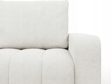 KANAPA ABRIELLE Rozkładana Wygodna Funkcja Spania Sofa BIAŁA Kremowa - zdjęcie 5