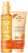 Nuxe Sun Olejek do opalania SPF 50, 150 ml + Balsam po opalaniu, 100 ml
