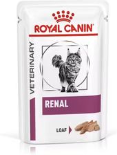 Royal Canin Veterinary Renal Mokra Karma Pasztet Dla Kotów Z Niewydolnością Nerek Zapobiega Powstawaniu Kamieni 85G