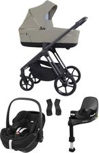 Zdjęcie Espiro Miloo – zestaw 4w1 – z fotelikiem Maxi-Cosi Pebble 360 Pro 2 i bazą Familyfix 360 Pro – 217 Cashmere Grey - Krosno