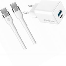 Forever Gan 20W Usb I Usb-C Z Kablem Do Huawei Mate 20 Pro