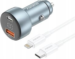 Foneng Usb Typ C Pd 48W Z Kablem Typ C Na Lightning