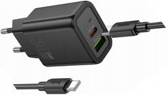 Hoco Usb-C Gan 30W Kostka Z Kablem Do Samsung Galaxy A70