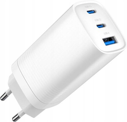 Art Gan 65W 2X Usb-C 1X Usb Mocny Zasilacz 65W - zdjęcie 2