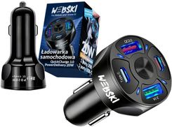 Webski Mocna Usb Typ-C 30W Qc 3.0 6A Power Delivery