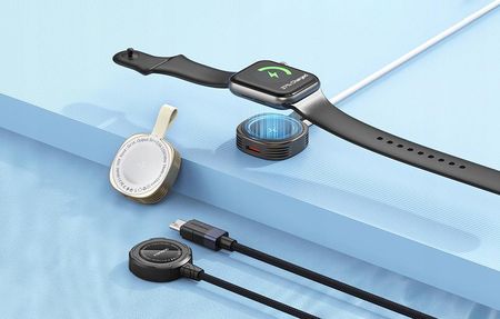 Foneng W01 Do Apple Watch 2.5W (Srebrna) - zdjęcie 2