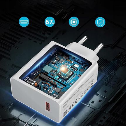 Bedee 67W 6.1A Turbo Do Xiaomi Redmi - zdjęcie 2