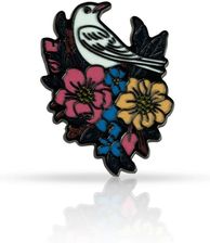 Zdjęcie Pinstory Pin Biały Ptak Wśród Kwiatów - Nasielsk