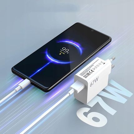 Bedee Android Usb Typu C Mocy 67W Z Wtyczką Kabel 1M - zdjęcie 6