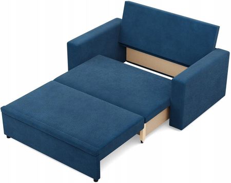 SOFA NEO GRANATOWA NIEBIESKA KANAPA Wersalka Funkcja Spania POSO SZTRUKS - zdjęcie 6