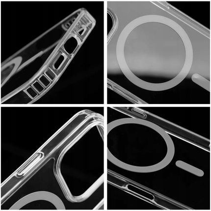 Etui Drop Glue Ring Cover Magsafe Do Apple Iphone 12 Pro Max Szary - zdjęcie 2