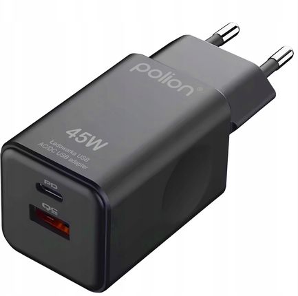 Polion 45W Usb-C+A Sfc 2.0 Pd Qc 3.0 Do Telefonu Tabletu - zdjęcie 2