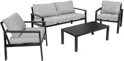 Zdjęcie Ramiz Meble Ogrodowe Aluminiowe Sofa + Dwa Fotele Stolik - Zator