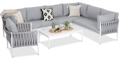 Zdjęcie Focus Garden Narożnik Ogrodowy Monza Caffe White - Wrocław