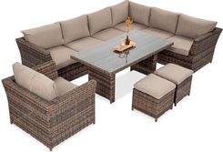 Zdjęcie Focus Garden Narożnik Ogrodowy Moniz Dining Plus Brown - Wrocław