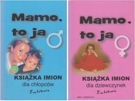 Mamo to ja Książka imion dla chłopców Książka imion dla dziewczynek