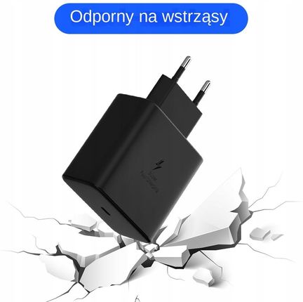 2M Do Samsung 45W Flash Charge Głowica Ładująca Czarna - zdjęcie 6
