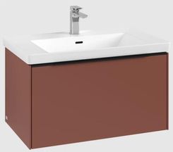 Villeroy & Boch Subway 3.0 Szafka Podumywalkowa Z Oświetleniem 1 Element Wysuwany 772X429X478Mm Wine Red (C573L1AH)
