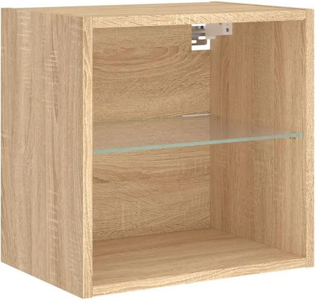 Zakito Home Szafka nocna LED dąb sonoma 40x28,5x40cm (ZH837068) - zdjęcie 3
