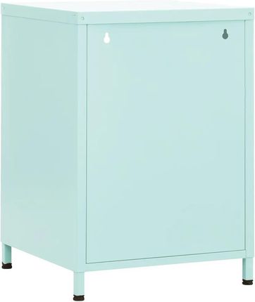 Zakito Home Szafka nocna stalowa miętowa 35x35x51cm (ZH3095219) - zdjęcie 3