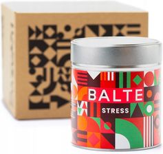 Balte Stress Herbata Ziołowa  Na Uspokojenie Ashwagandha Melisa 50g
