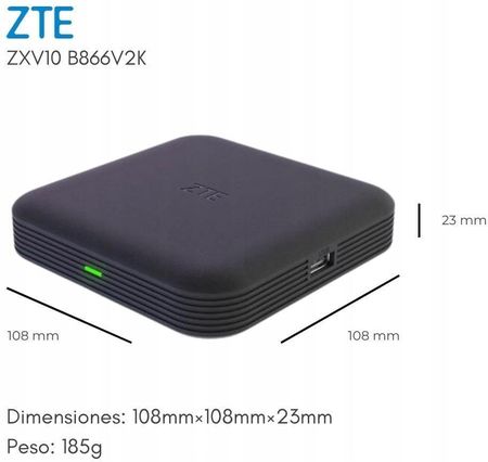 T.V Odtwarzacz multimedialny Odtwarzacz multimedialny ZTE ZXV10