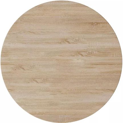 Blat laminowany dąb sonoma okrągły fi 90 cm do biurka, stołu, stolika - zdjęcie 3