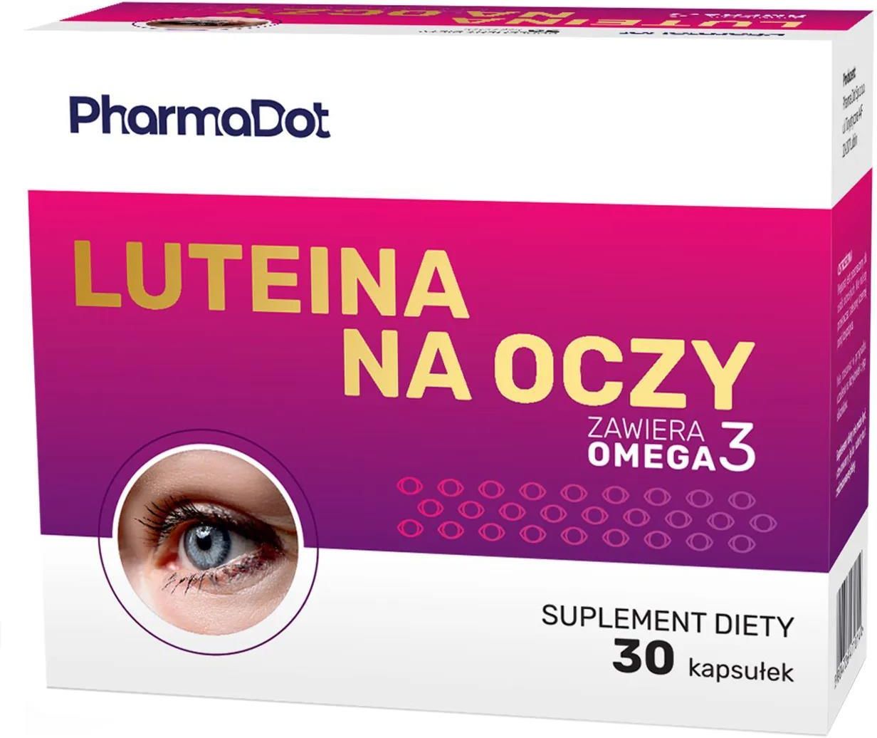 Pharma Dot Pharmadot Luteina Na Oczy 30kaps. - Opinie i ceny na Ceneo.pl