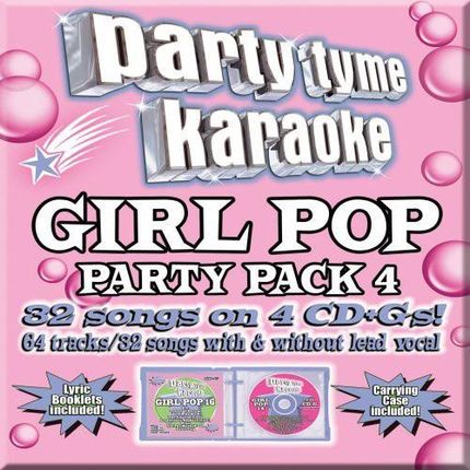 Party Tyme Karaoke - Girl Pop Party Pack 4 (4CD)