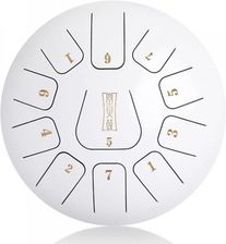 Hluru-Wangyou THF11-10 White Tongue Drum 11 notes 10
