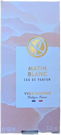 Yves Rocher Matin Blanc Woda Perfumowana 100ml