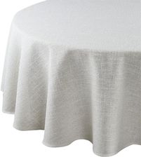 Zdjęcie Eurofirany Obrus Ines 150Cm Okrągły Beżowy Z Nadrukiem Liści - Kałuszyn