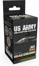 Zdjęcie Ak Interactive Rcs121 Zestaw Farb Us Army Helicopter Colors AKRCS121 - Łomianki