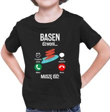 Zdjęcie Basen dzwoni muszę iść - dziecięca koszulka na prezent - Baborów