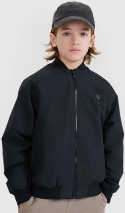 Chłopięca kurtka przejściowa 4F 4FJWSS25TJACM186 - czarna