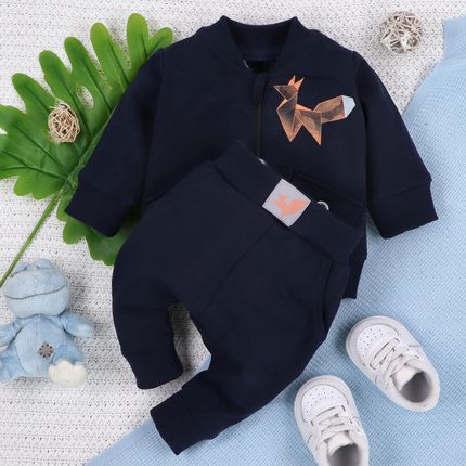 Dziecięca bluza dresowa Fun Origami z bawełny organicznej - zdjęcie 3