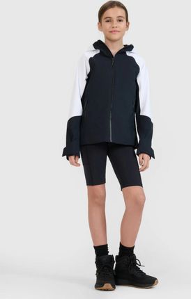 Dziewczęca kurtka trekkingowa membrana 5000 4F 4FJWSS25TTJAF676 - czarna