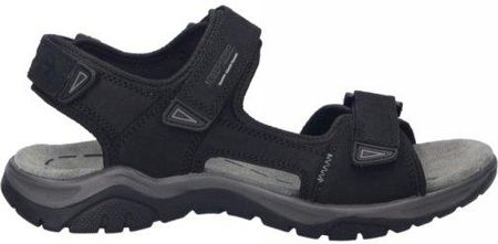 Sandały męskie Josef Seibel ARLO 02 skórzane czarny