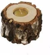 Zdjęcie Nepalshop.Pl Świecznik Na Świecę Tealight O Średnicy 4Cm Drewno Brzozowe - Oleszyce