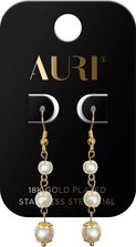 Zdjęcie Auri Kolczyki Wiszace 3 Perly - Mszczonów