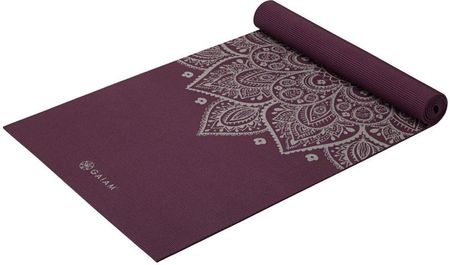 MATA DO JOGI MIDNIGHT PLUM SUNDIAL FLOWER 5MM /GAIAM - zdjęcie 2